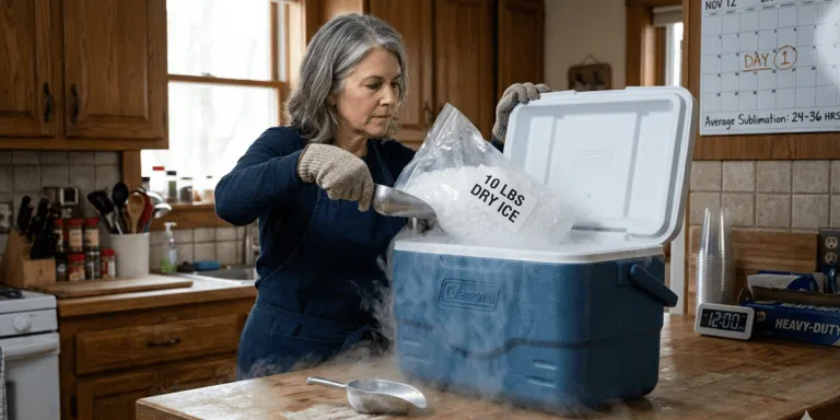 How Long Will 10 lbs of Dry Ice Last on Average